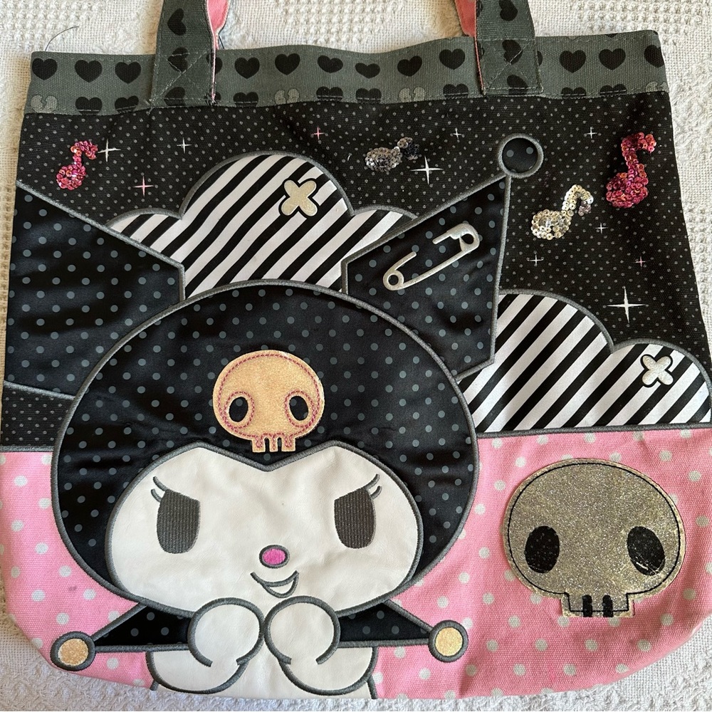 🎀 SOLD 🎀
Sanrio x Loungefly Kuromi tote bag!! - Picture 3 of 4